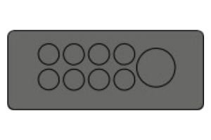 KEL-DP-E 46/9 - Black